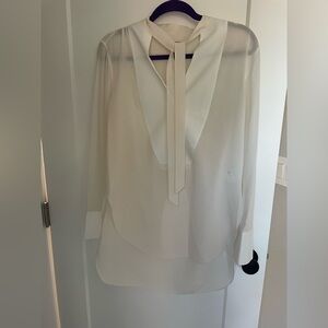Rag & Bone Cream silk blouse